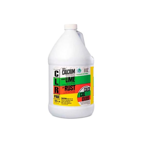 Jelmar, CLR Calcium, Lime And Rust Remover, Gallon Bottle, 4 Bottles/Case JELCL4PRO CL4PRO Zoro